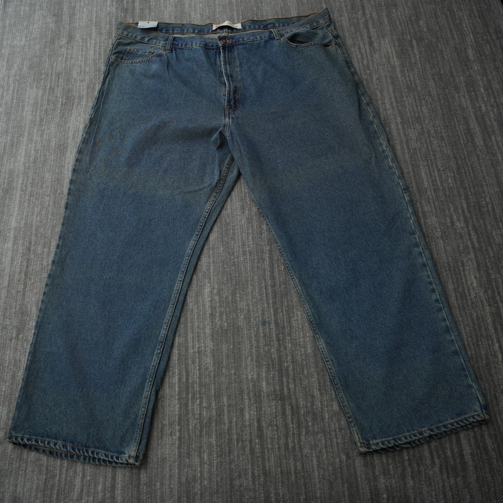 Route 66‎ Jeans Men Blue Relaxed Fit Vintage New K Mart 50x30 Measured 49x29.5